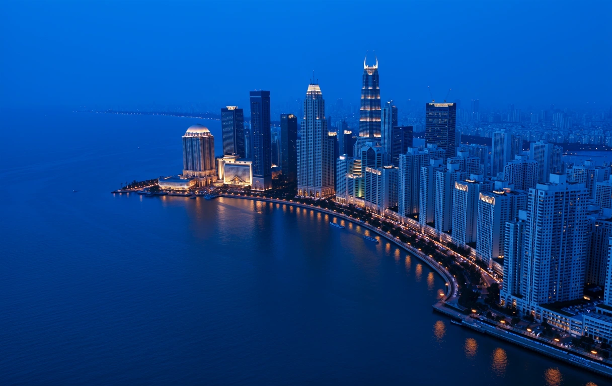 Mumbai Financial District Skyline
